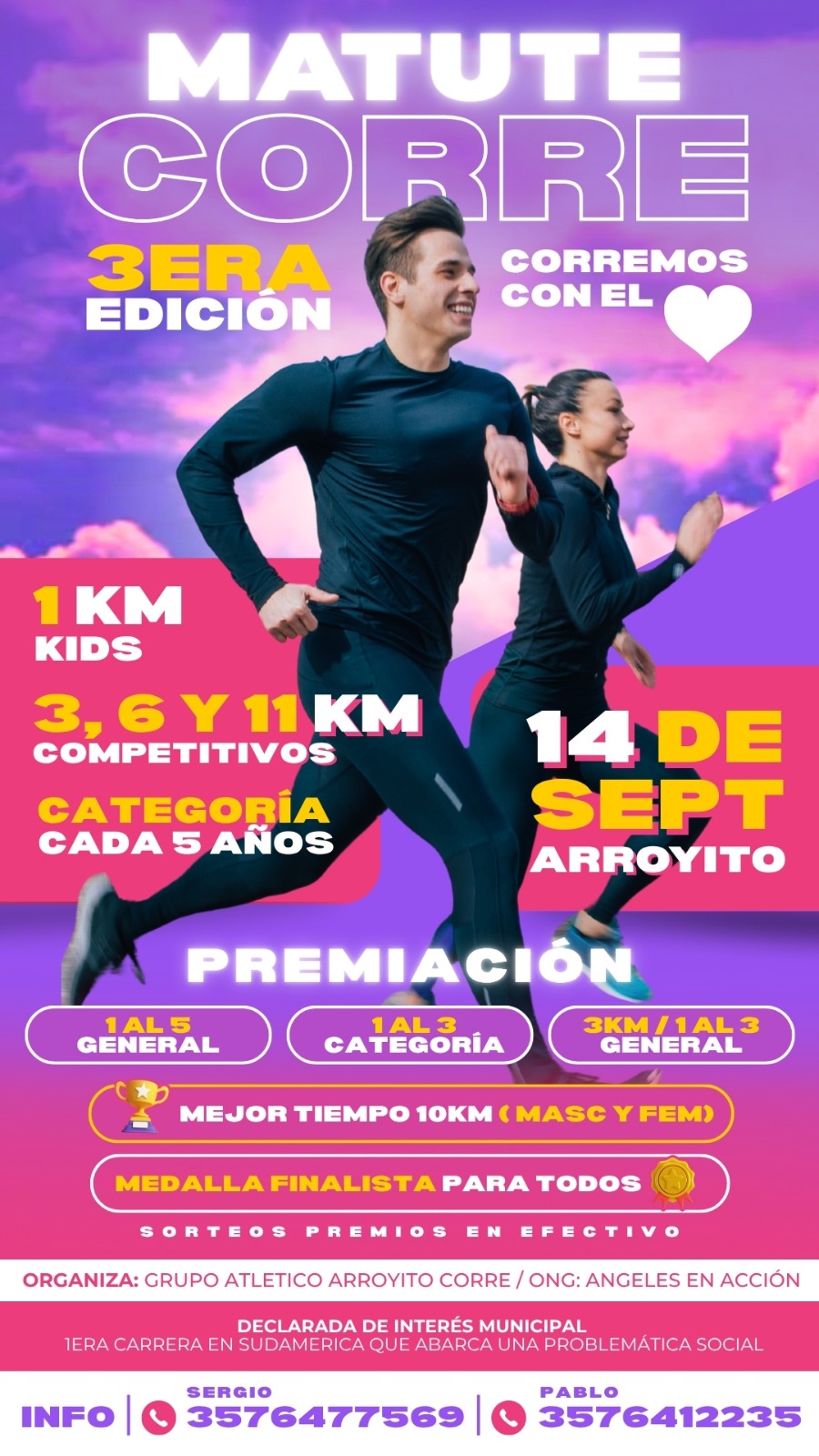 Imagen del evento Matute corre (Desayuno incluido)